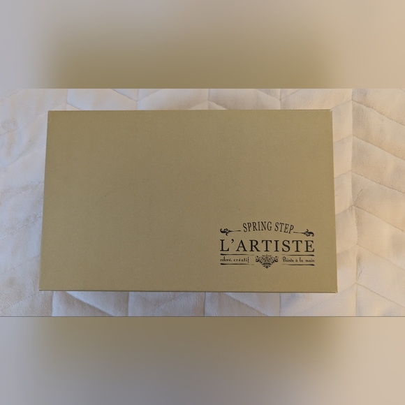 Spring Step L'Artiste Women's Coastal Hand-Painted Floral Slides - Open-Toe Wedg - Picture 11 of 11